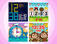 Customize clock face